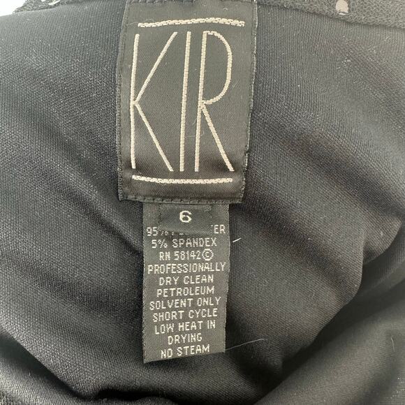 Womens Long A-line Skirt Size 6 Black Mesh Sequins Whimsygoth Fairy Goth Witchy - Picture 4 of 9